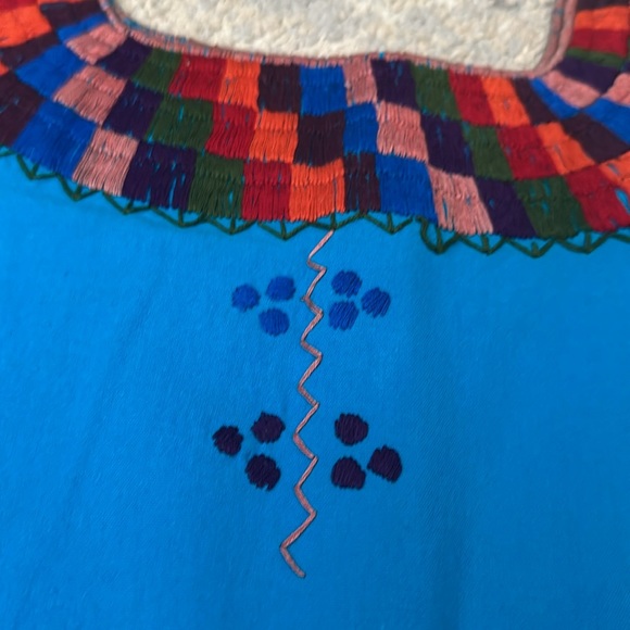 Blue embroidered top ✨💙 - Picture 4 of 5